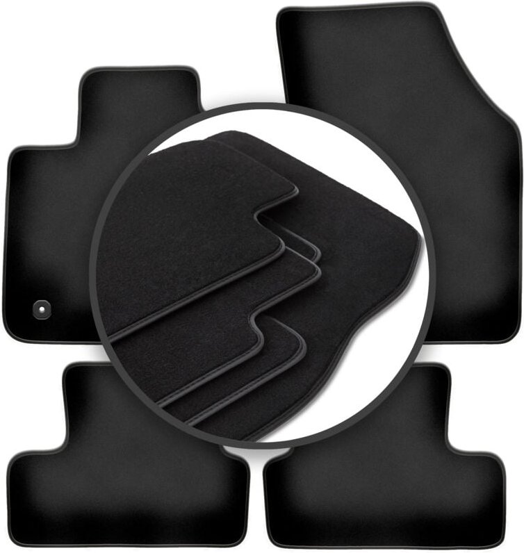Premium-Fußmatten für: Renault Megane IV Grand-Coupé, Liftback, Kombi, Grandtour, Coupé, GT (2015-)