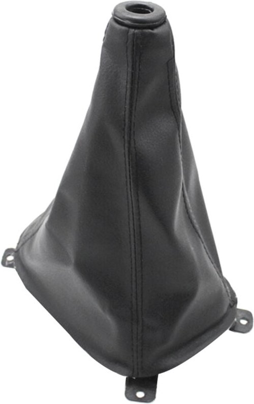 Auto PU Leder Manuelle Schalthebel Schutz für Schwarz