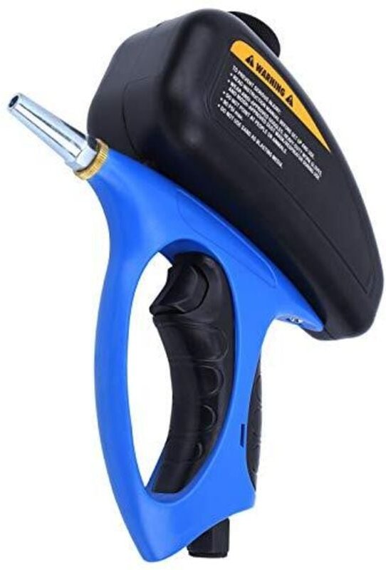 Ej.life - Pneumatischer Sandstrahler, Tragbare Gravity Gun, Sandstrahlpistolen-kit und Schnellkupplung, 13,15 mm Außendu...