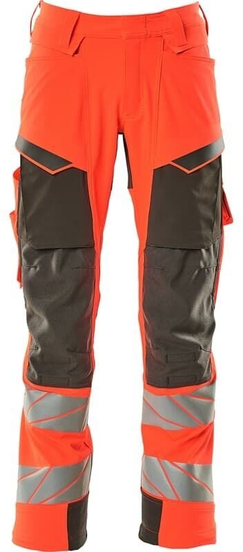 Hose mit Knietaschen 19079-511-22218 Gr. 82C64 hi-vis rot/dunkelanthrazit - Mascot