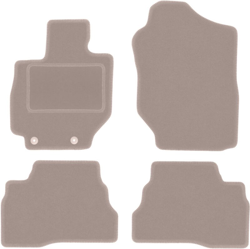 Beige Veloursmatten für: Suzuki Jimny II Offroad (2018-)