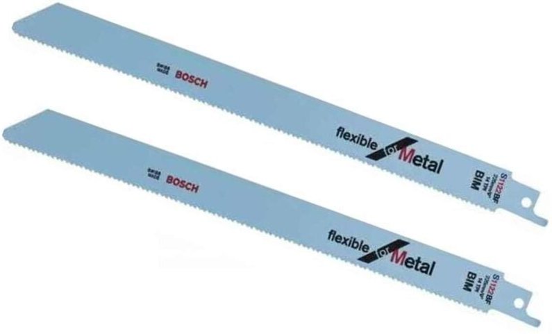 2er-Set BOSCH S1122bf Mehrzweck-Schneidklingen für dicke Bleche BOSCH