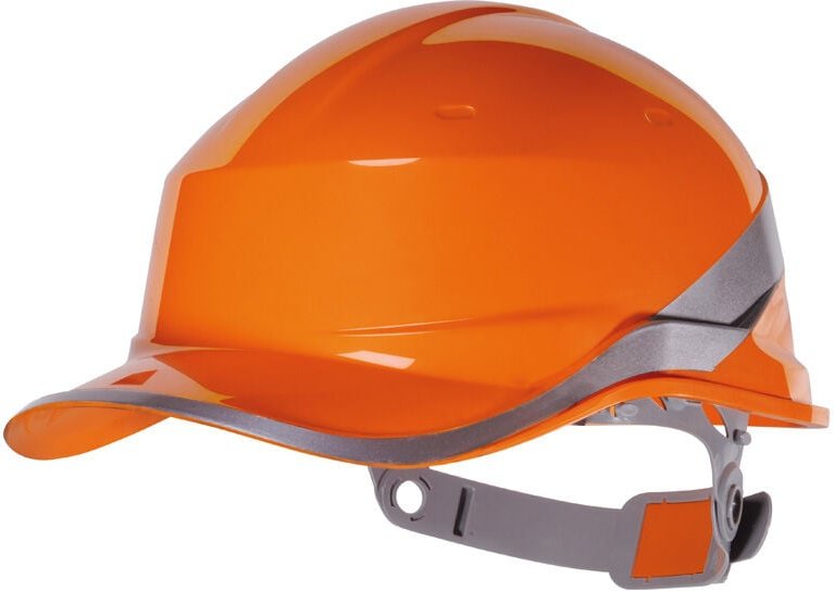 Bauhelm Orange Form Baseballmütze Delta Plus-Diam5orfl