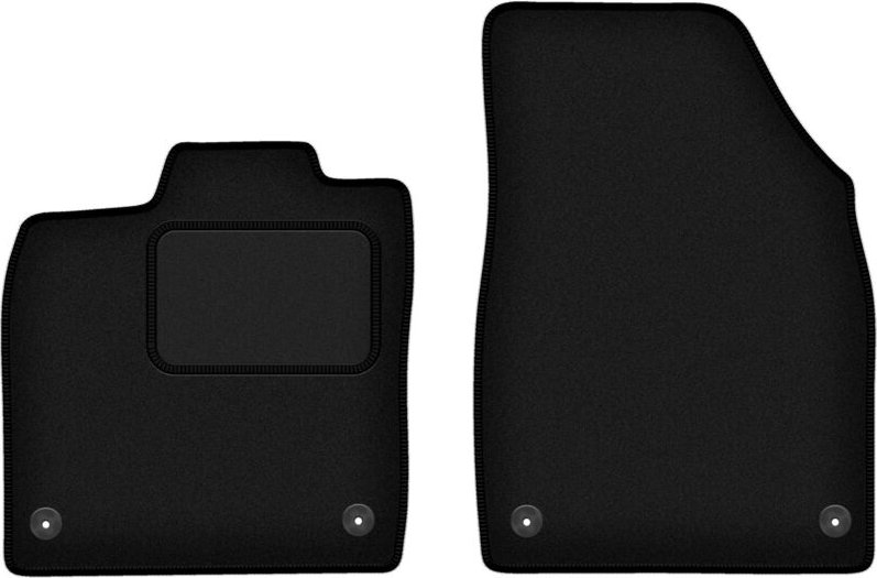 Vordere Matten schwarz für: Volkswagen ID.3 Fließheck (2019-)