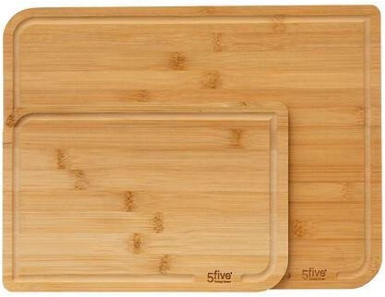 5five Simply Smart - Schneidebretter aus Bambus, 2er-Set