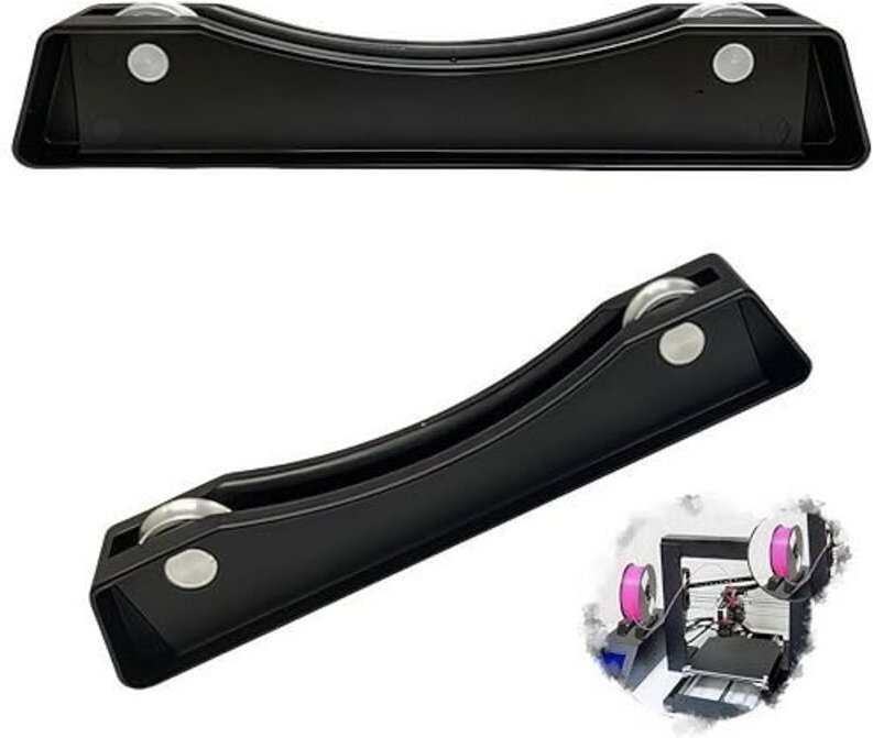 2-teiliger Filamenthalter aus Kunststoff, 3D-Drucker-Spulenhalter, Filamenthalter, 3D-Druckerzubehör, mit Kugellager, ve...