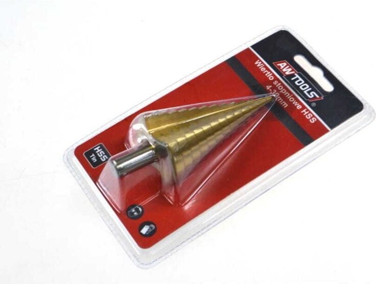 AWTOOLS HSS-TIN-STUFENBOHRER / 4-39mm