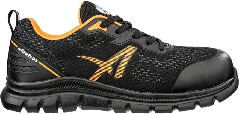 ISM - Albatros Sicherheitshalbschuh levitate low S1PS sr 647230 Gr. 47 schwarz/orange