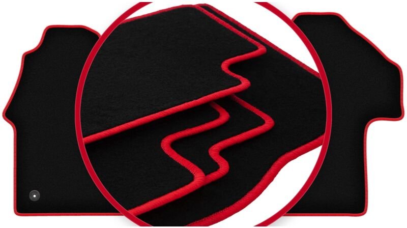 CARLUX-RED Autofußmatten für: Mercedes Sprinter III Kastenwagen (2016-)