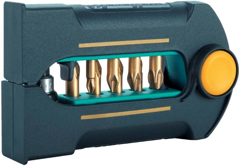 1365000 Diamanteinsätze im Hartschalenkoffer von BitButler. - Wolfcraft