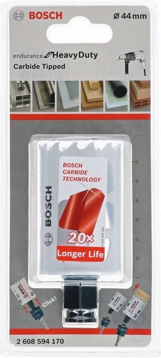 FP - Bosch HM-Lochsäge 44 mm Endurance for Heavy Duty Nr. 2608594170 Hartmetall