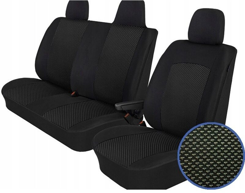 Thumbnail - Sitzbezüge FORD TRANSIT MK7 2006-2013 7 Personen Crew
