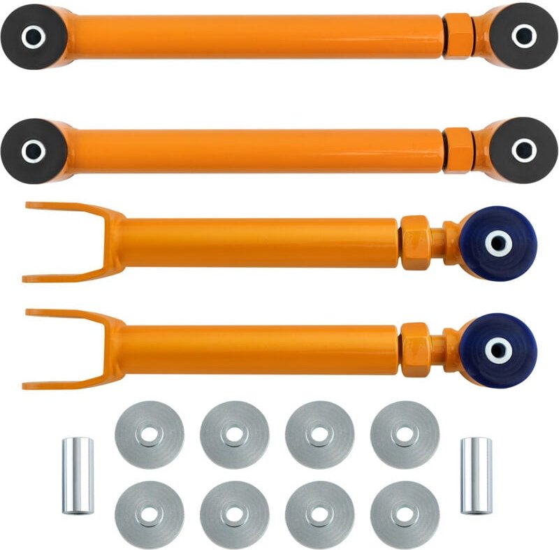 Maxpeedingrods - Front Upper & Rear Lower Control Arms Sets for Jeep Grand Cherokee wj 1999-2004