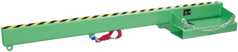 Bauer Lastarm LA 2400-5,0, lackiert, Resedagrün