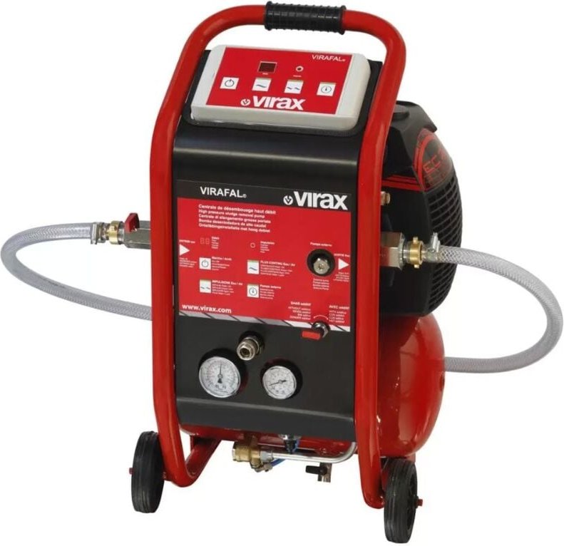 Virafal® Entschlammungszentrale + Injektor und Reduzierstück + Griff - 295053 - Virax