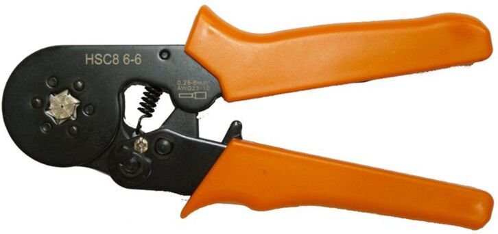 Crimpzange 0,25 - 6,00 mm² Crimpeinsätze