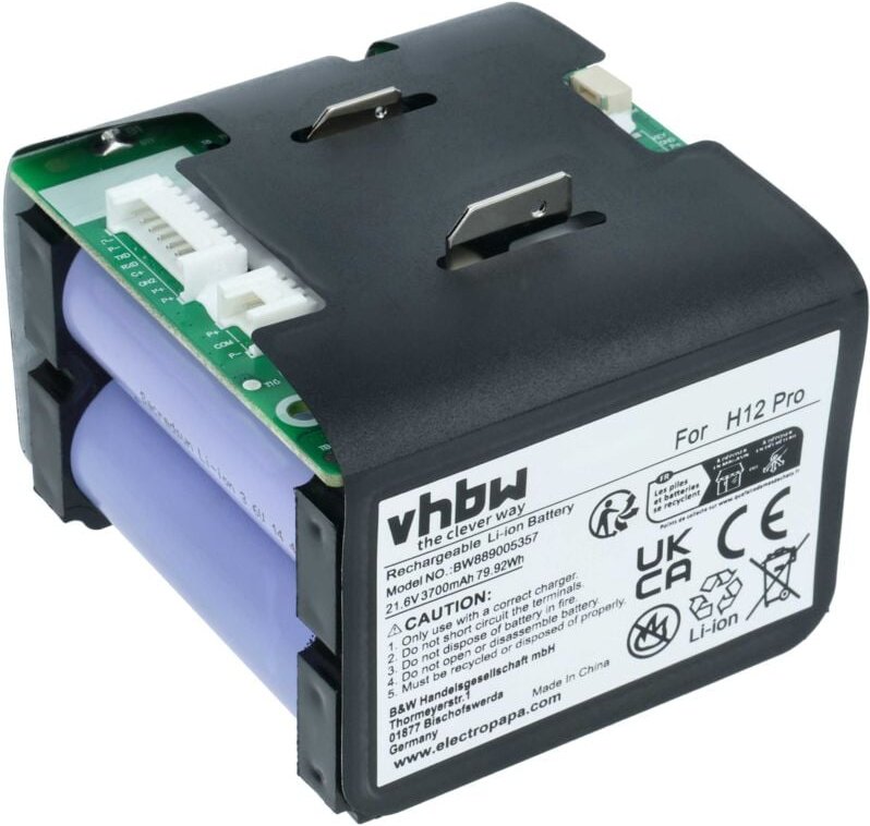 Akku kompatibel mit Dreame H13 pro, H13 pro plus, H12 pro ultra, H12 pro, H12 pro plus, H12, H12 dual Staubsauger (3,7 A...