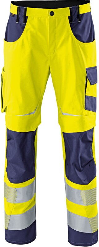 Kübler Hose reflectiq psa 2 warngelb/dunkelblau Gr. 98