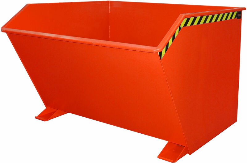 Bauer Kippbehälter GU 2000, lackiert, Feuerrot