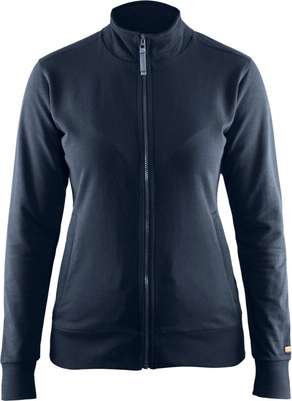 Arbeits-Sweatshirt mit Reißverschluss für Damen 3372 - Dunkelmarine L