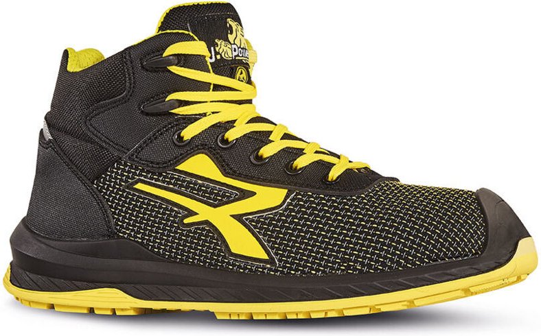 Sicherheitsschuhe hohe DOMINGO S3 CI HI HRO SRC - Schwarz/Gelb 40