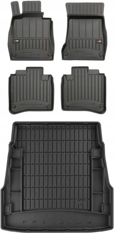SET 3D Gummifußmatten Mercedes W222 Limousine 2013-2020