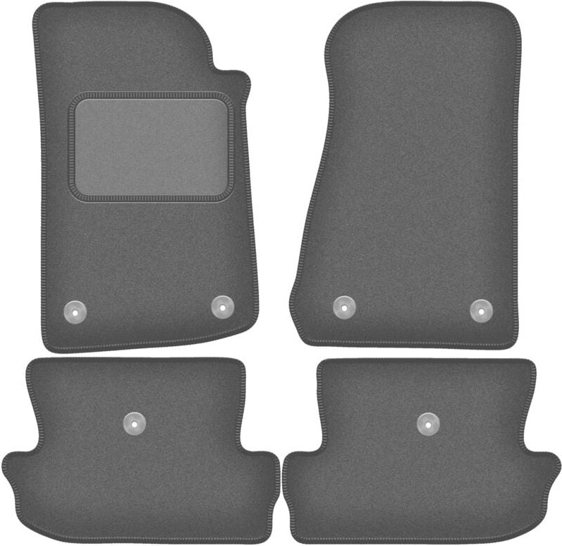 Graphit-Automatten für: Jeep Wrangler JL 4 Türen (2017-)