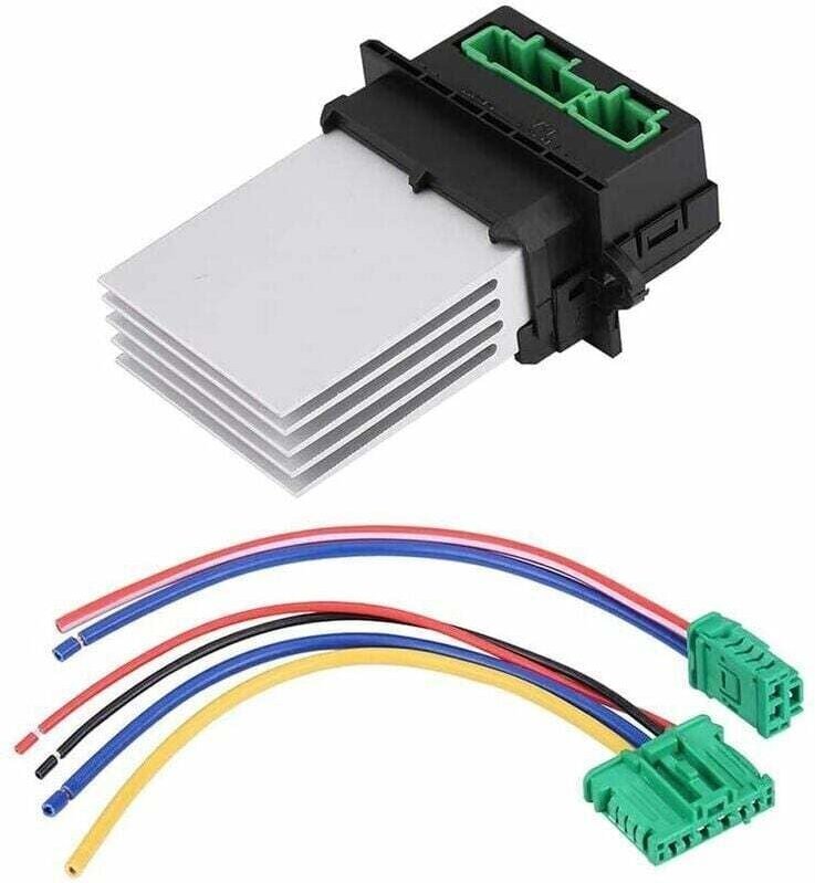 XVX Autogebläsewiderstand, Heizungslüfterwiderstand mit Kabelbaum, Heizungsmotor für 6441L2