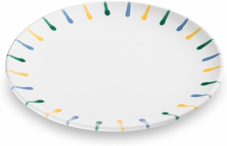 Thumbnail - Gmundner Keramik Buntgeflammt, Speiseteller Cup (Ø 25cm)