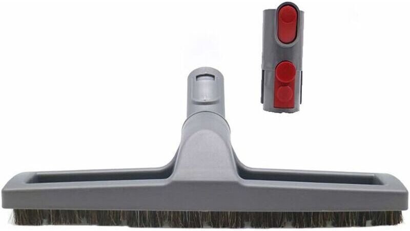 Hartboden-Bürstenkopf für Dyson-Staubsauger, Gelenk-Hartbodenbürste für Dyson V6 V7 Staubsauger (Bürste mit Konverter-Ad...