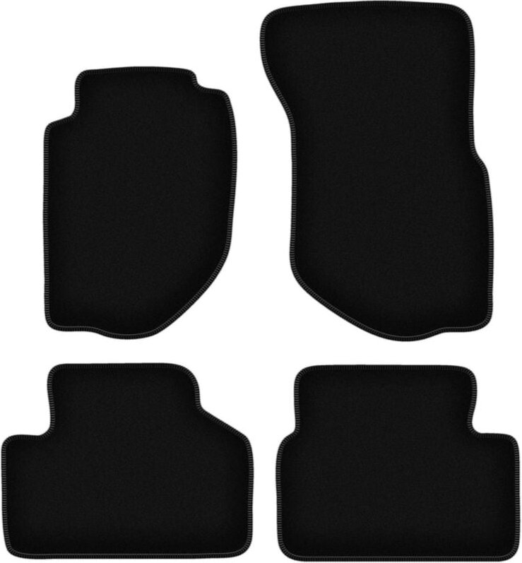 BASIC schwarze Veloursmatten für: Volvo 940 / 960 Limousine, Kombi (1991-1998)