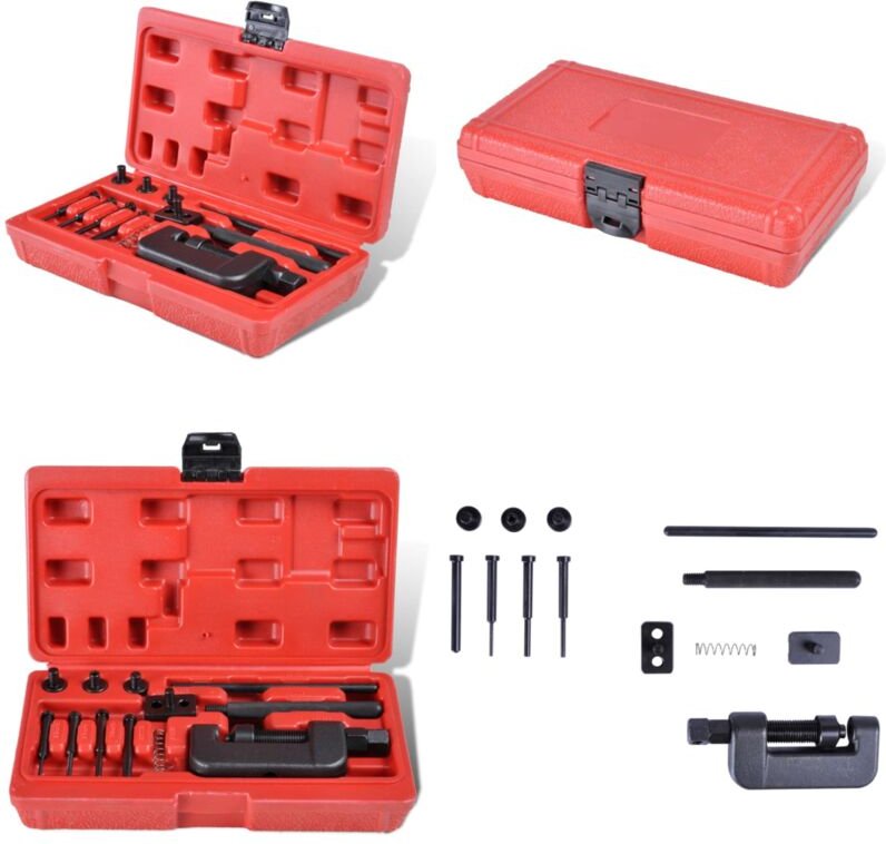 Vidaxl - Universal Motorrad/Auto atv Kettentrenner Nietwerkzeug - Kettentrenner - Motorradkette - Autokette - atv Kette ...