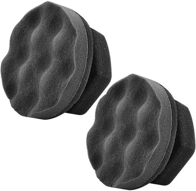 Applicatori per lucidatura pneumatici KZQ confezione da 2, grandi, resistenti e riutilizzabili, con impugnatura esagonal...