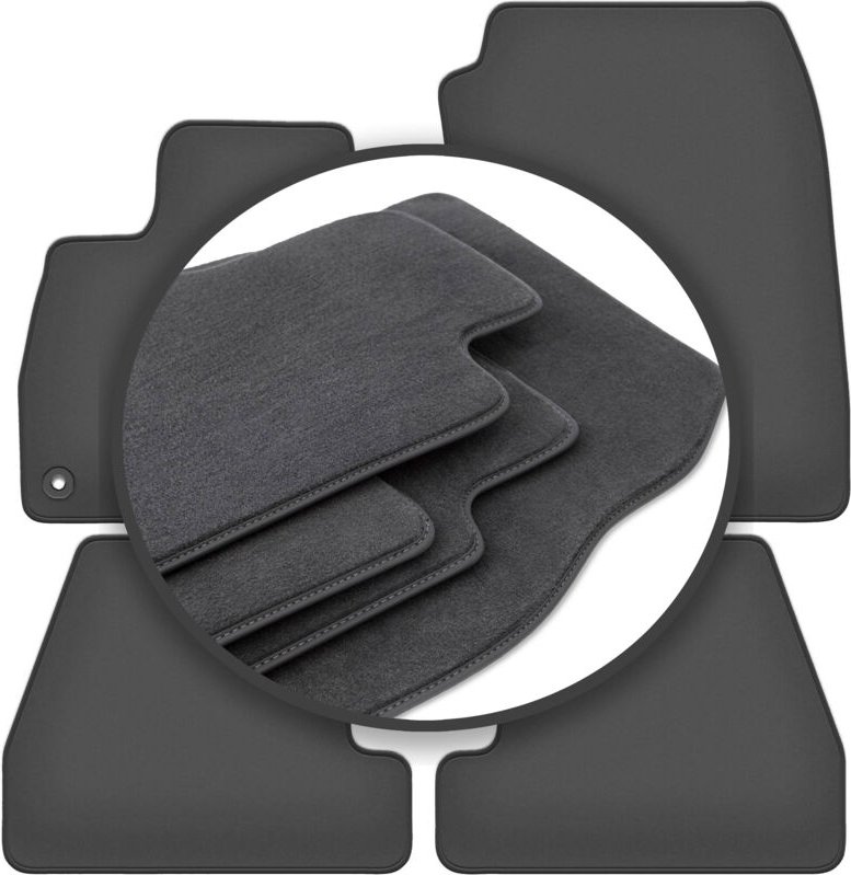 Premium-Fußmatten für: Ford Focus MK3 Fließheck, Limousine, Kombi (2010-2018)