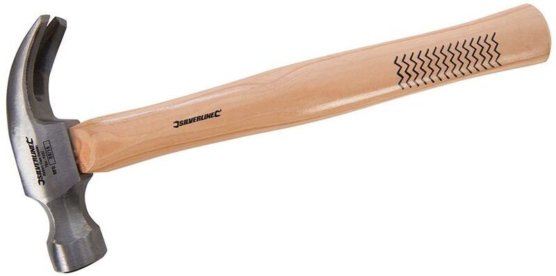 Klauenhammer m. Hickorystiel 16 oz (454 g)