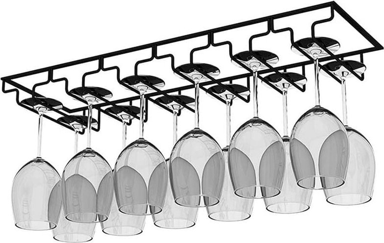 Gläserhalter Gläserschiene Gläserregal Weinglashalter Hängeregal 6022,55,5cm mit 6 Gleitschienen