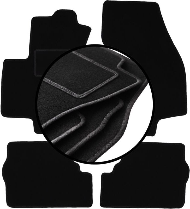 Komplettset Veloursmatten für: Opel Zafira A Minivan (1999-2005)