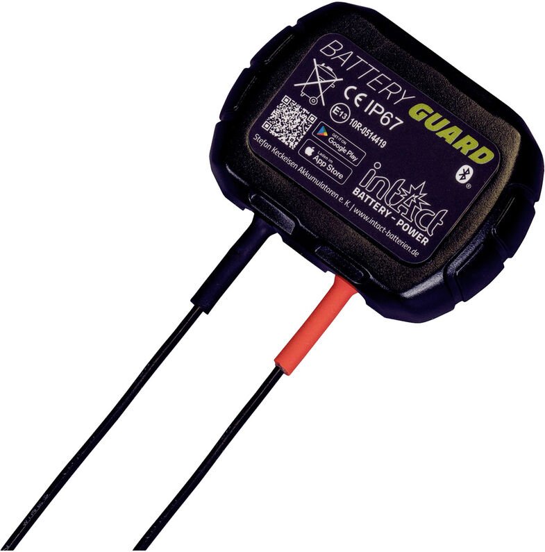 Intact - GL10 Battery-Guard Batterieüberwachung 12 v Bluetooth® Verbindung, appfähig, Ladeüberwachung