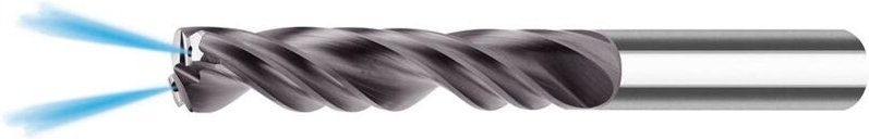 Thumbnail - Bohrreibahle vhm TiALN Schaft ha 5xD 12,01mm Format