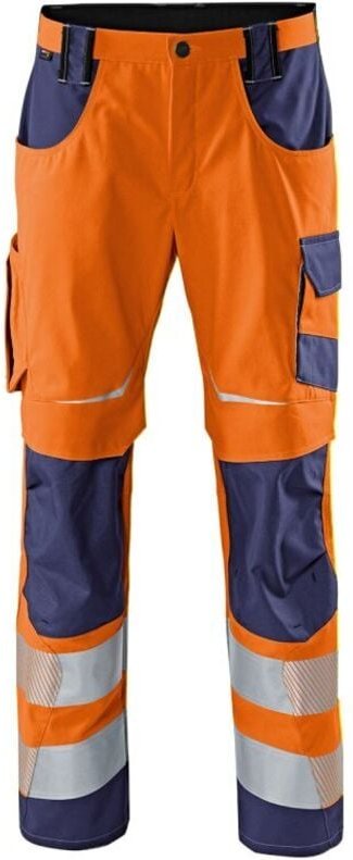 Kübler Hose reflectiq psa 2 warnorange/dunkelblau Gr. 90
