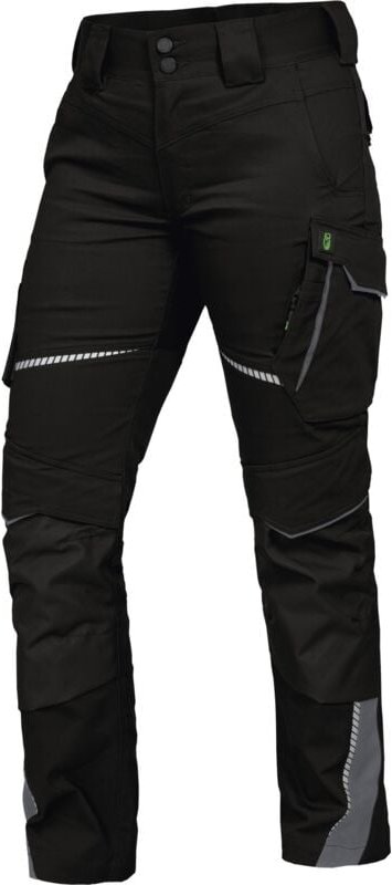 Leibwächter - Damen Bundhose Flex-Line FLXDH25 Gr. 52 schwarz/grau