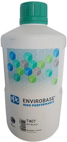 PPG Envirobase HP T407 JET BLACK 2 LITER