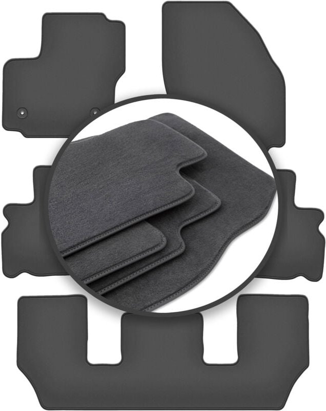 Premium Automatten für: Ford S-MAX MK1 FL 7-Sitzer (2012-2015)