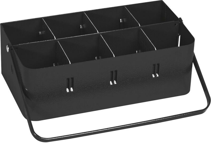 Ablagefach mit Griff für 8 Dosen