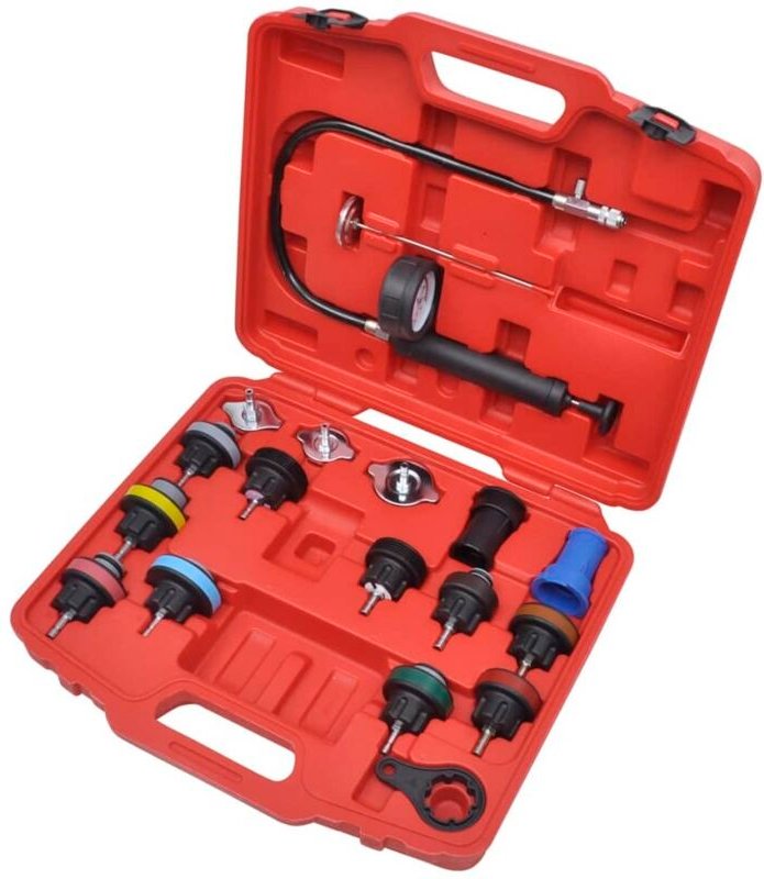 18-teiliger Heizkörper-Drucktester Vidaxl