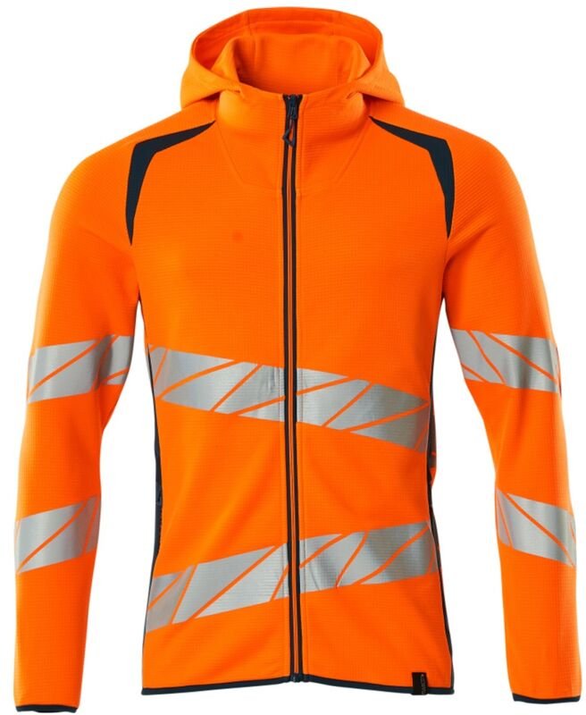 Kapuzensweatshirt 19284-781-1444 Gr. xl hi-vis orange/dunkelpetroleum - Mascot