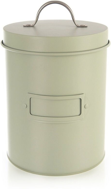 Greenish 22 l metal storage container green