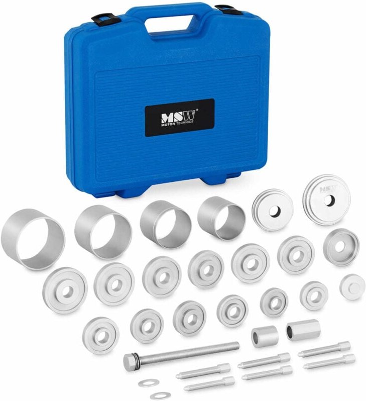 MSW - Radlager Abzieher Profi Radlagerwerkzeug Radnabe Abzieher 28-teilig mit Koffer