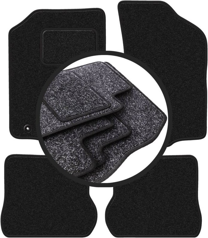 ANTHRA Autofußmatten für: Volkswagen Scirocco II Coupé (1981-1992)