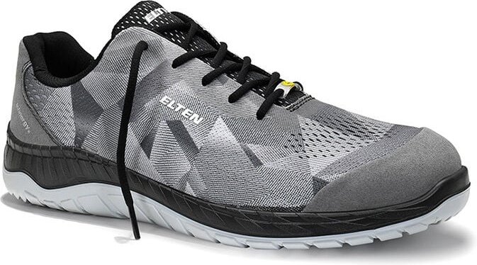 Thumbnail - Elten Halbschuh Landon grey Low esd S1 729505 Gr. 44